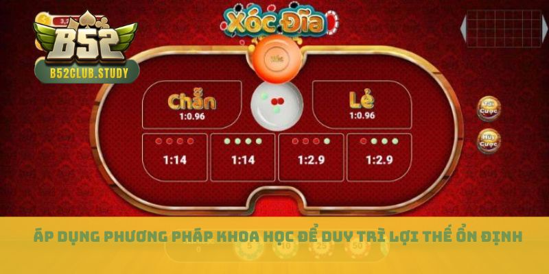 Áp dụng phương pháp khoa học để duy trì lợi thế ổn định