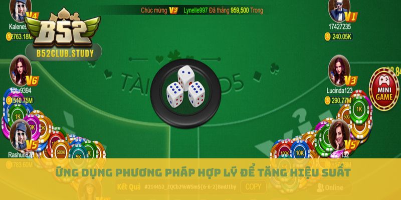 Ứng dụng phương pháp hợp lý để tăng hiệu suất