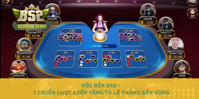 Xóc Đĩa B52 - 7 Chiến Lược Giúp Tăng Tỷ Lệ Thắng Bền Vững